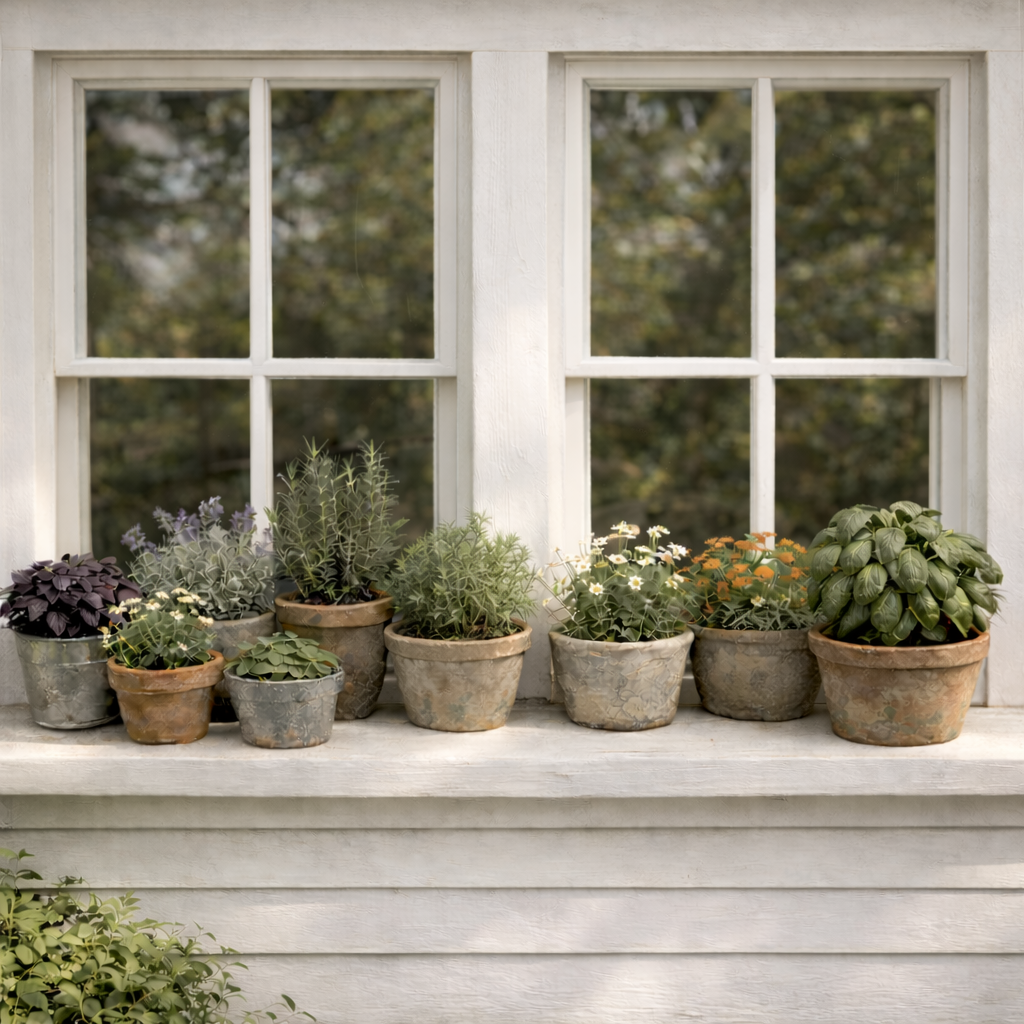 potted herb plants for sale Signature Herb Container Collection