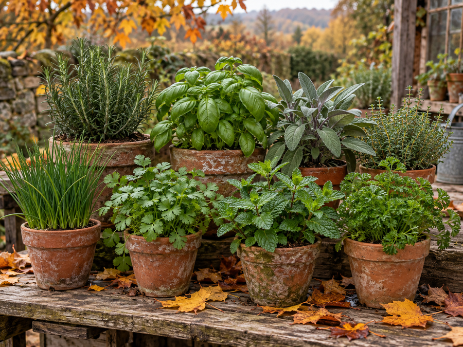 8 Herbs for Fall