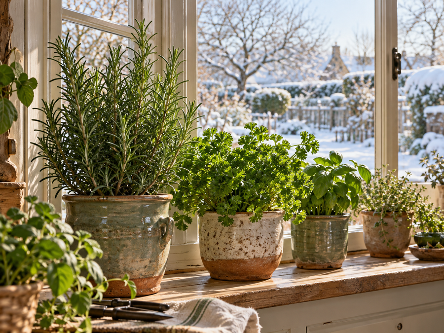 Herb Growing All Year