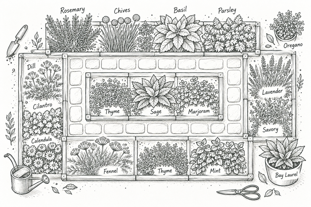 Plan Your Herb Garden With Purpose